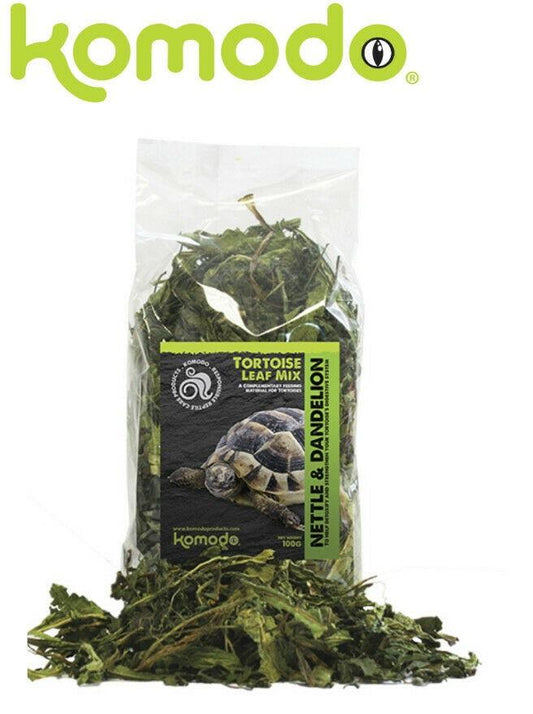 Komodo Tortoise Leaf Mix 100g