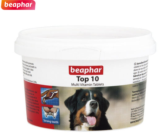 Beaphar Top 10 Multi Vitamin for Dogs 180 tablets