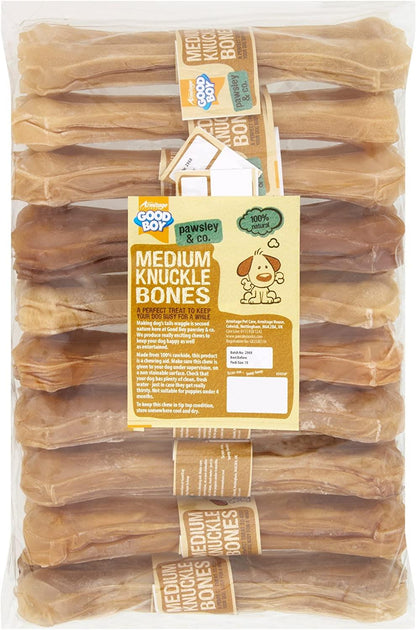 Good Boy 8" Medium Knuckle Bones 10pcs