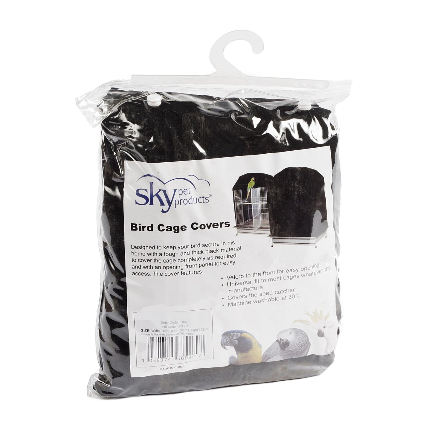 Sky Pets Bird Cage Cover 102 x 81 x 163cm Size 6