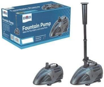 Bermuda Fountain Pump 2000 With Bell Jet