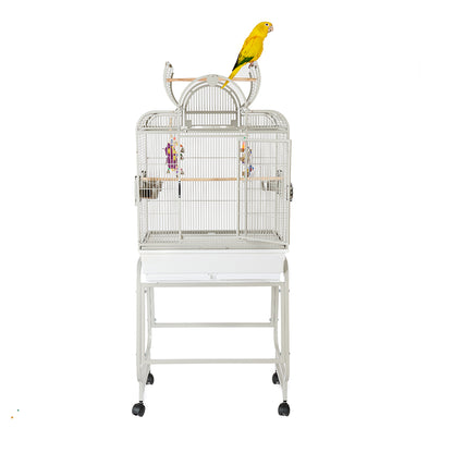Rainforest Santa Fe Medium Bird Cage Stone White (2 Boxes)