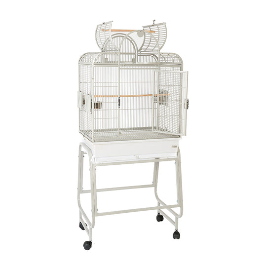 Rainforest Santa Fe Medium Bird Cage Stone White (2 Boxes)
