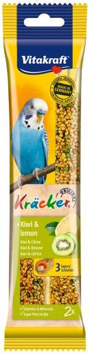 Vitakraft Kracker Budgie Sticks Kiwi & Lemon 2pcs