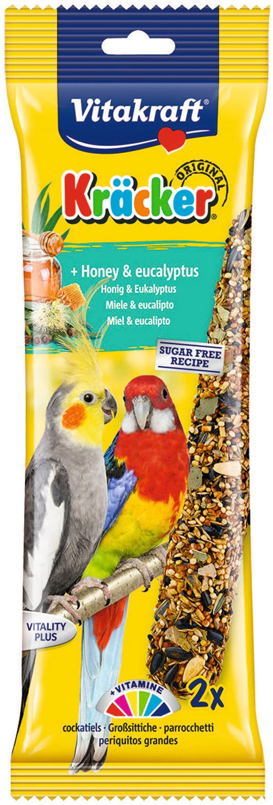 Vitakraft Cockateil & Parakeet Sticks Honey & Eucalyptus 2pcs