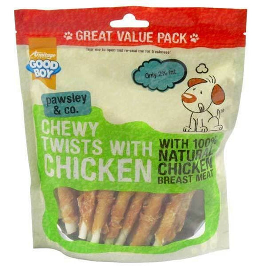 Good Boy Chewy Twists With Chicken 320g