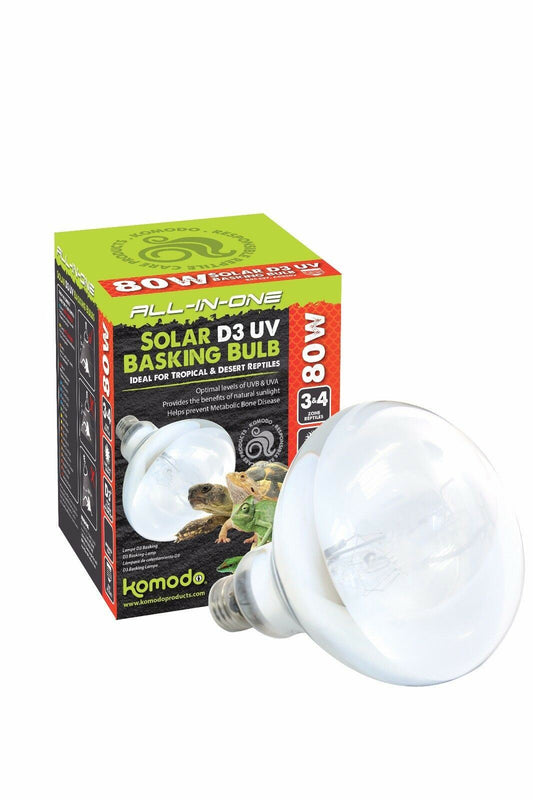 Komodo All In One Solar D3 Uv Basking Bulb 80w