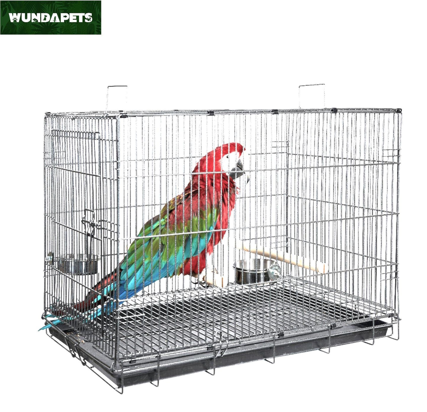 Wundapets Parrot Carrier 30" Antique Black