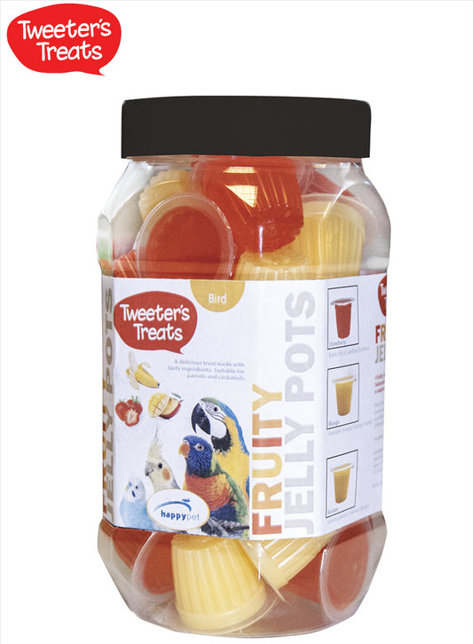 Tweeters Fruity Jelly Pots Jar Of 27