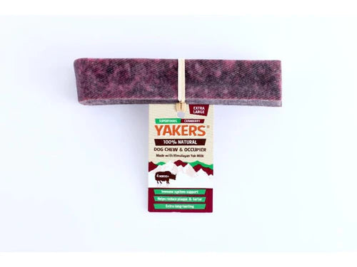 Yakers Chew Cranberry Extra Large