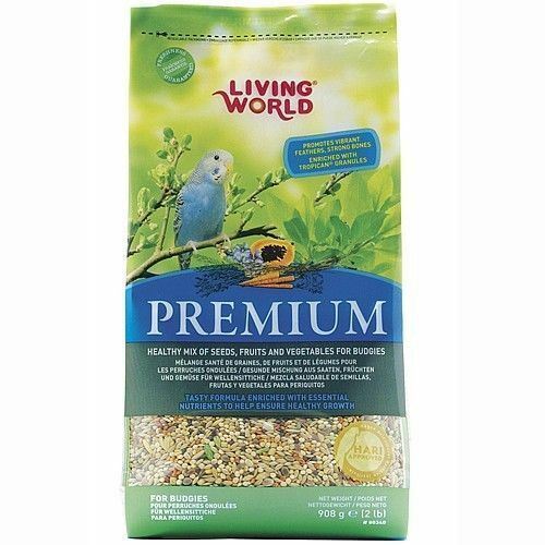 Living World Premium Budgie Seed 908g