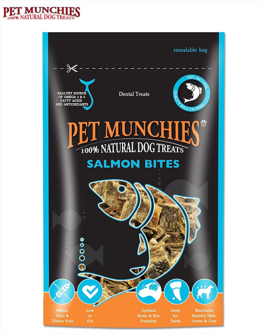 Pet Munchies Salmon Bites 90g