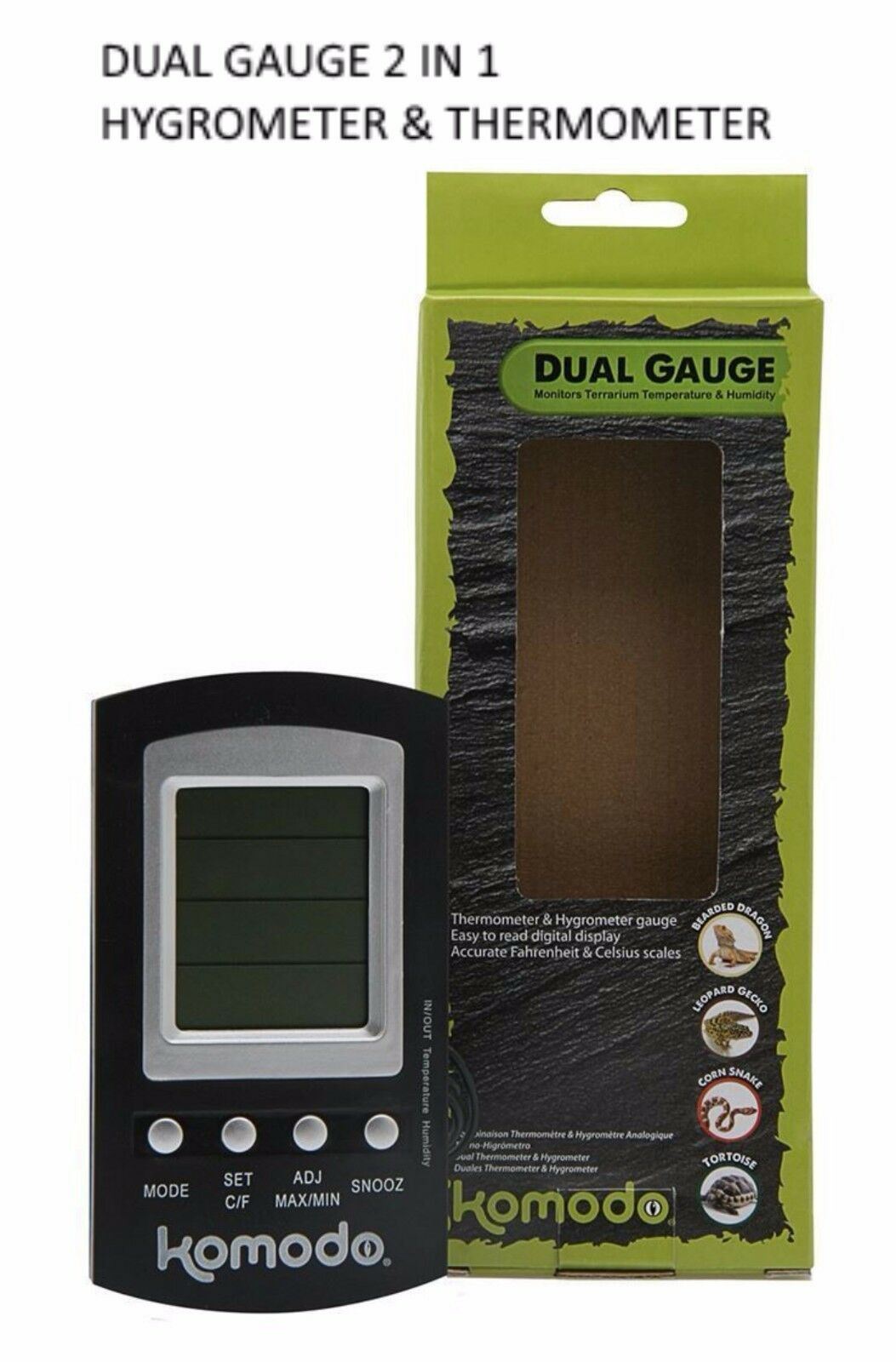 Komodo Dual Guage Thermometer