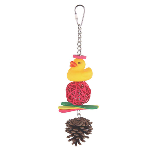 Adventure Bound Duck & Pine Cone Toy