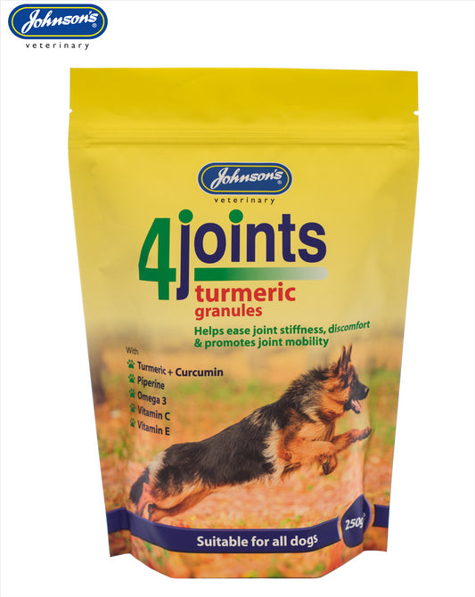 Johnson's Veterinary 4joints Tumeric Granules 250g