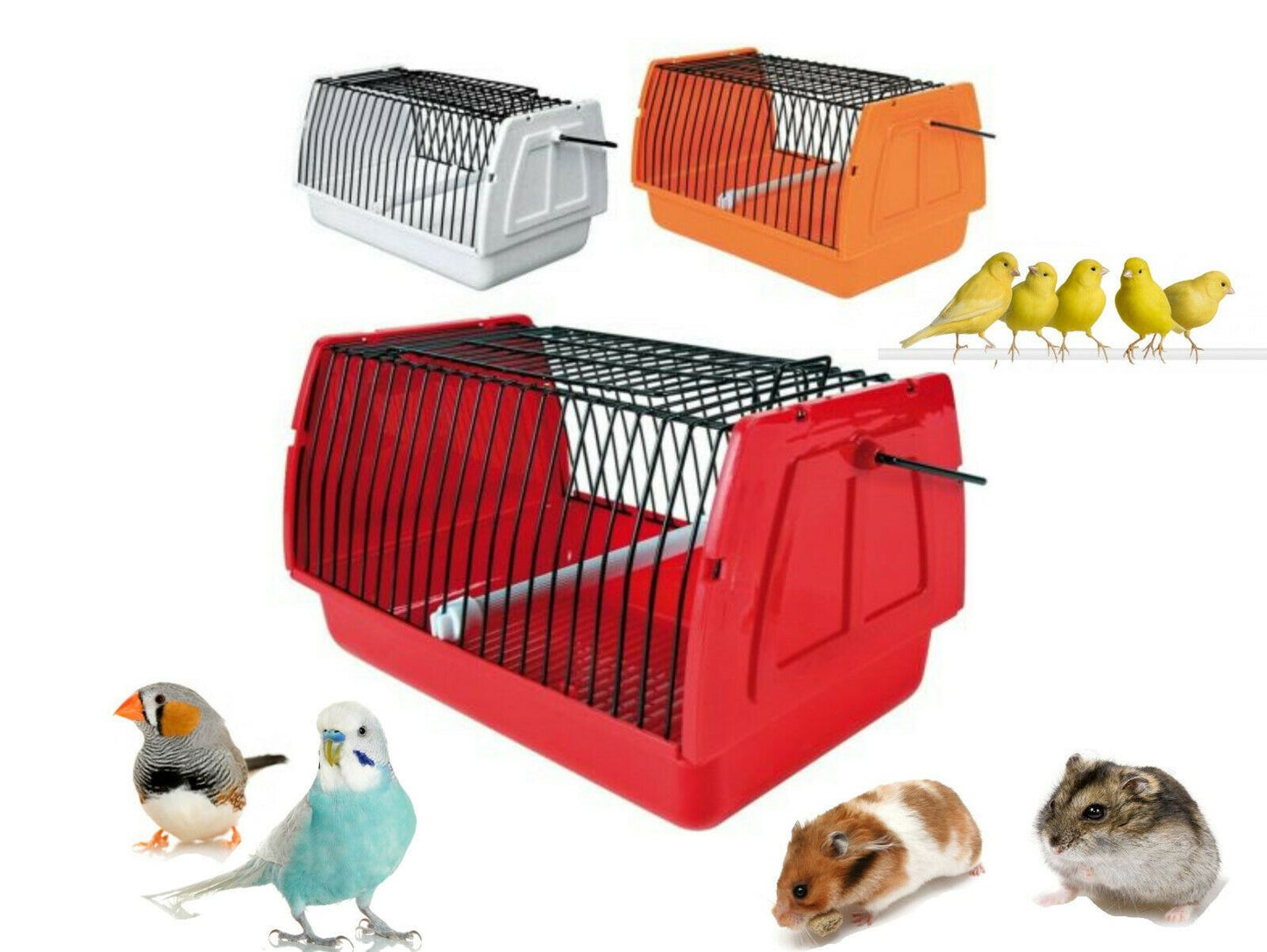 Trixie Transport Cage For Small Animals, Birds , 22 x 14 x 15cm