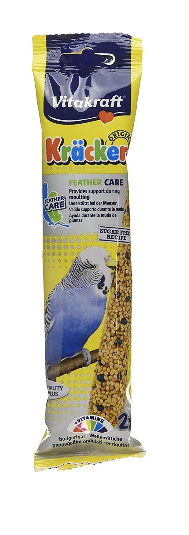 Vitakraft Budgie Sticks Feather Care Twin 2pcs