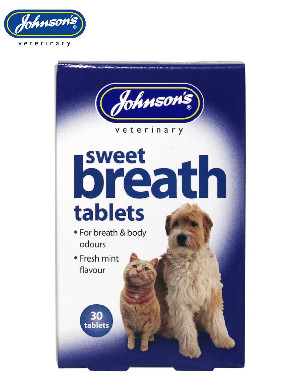 Johnson's Veterinary Sweet Breath Tablets 30 Tablets