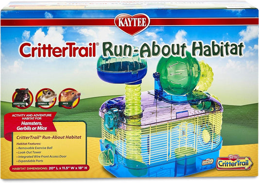 Kaytee Critter Trail Run-About Habitat - Hamster, Gerbil , Mice