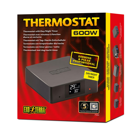 Exo Terra Thermostat 600w Dimming & Pulse Day / Night Timer