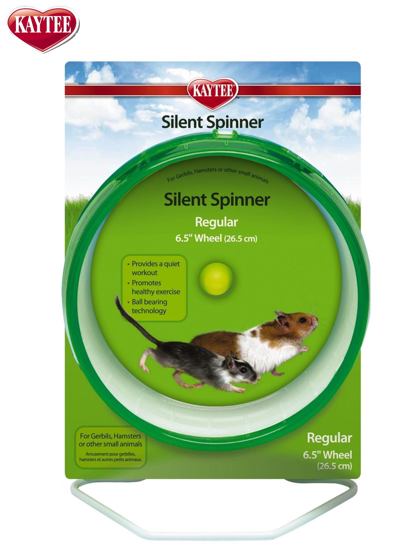 Kaytee Silent Spinner 6.5" Assorted Colours