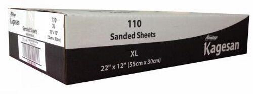 Kagesan Bulk Black Sandsheets X Large 22" x 12" 110pcs