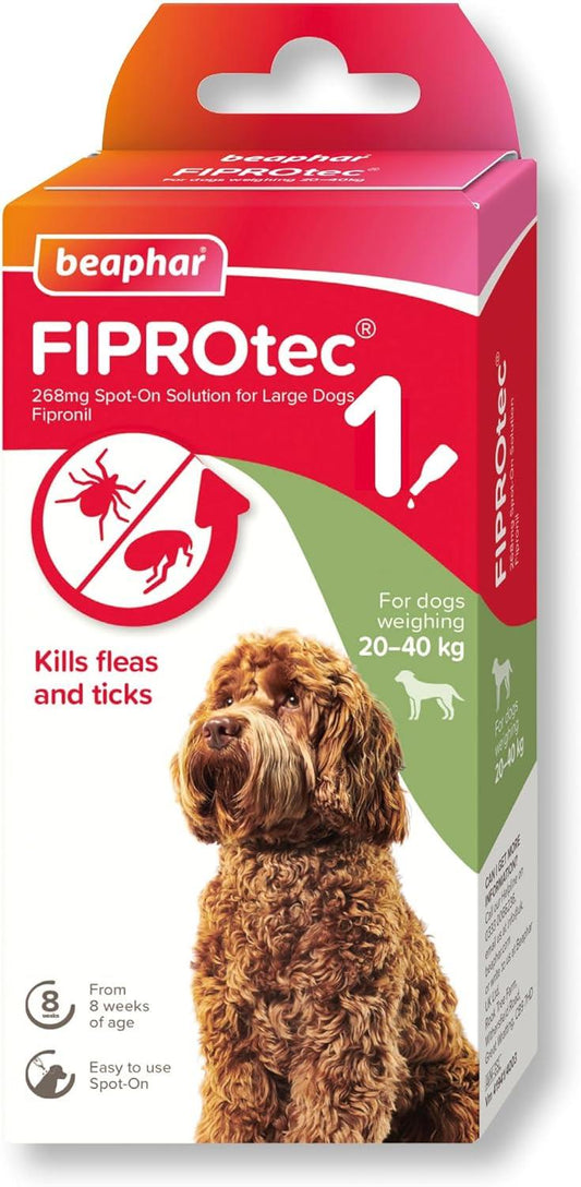 Beaphar Fiprotec Large Dog 20- 40Kg 1 Treatment