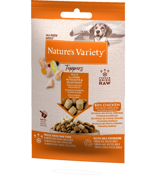 Natures Variety Chicken Toppers 15g