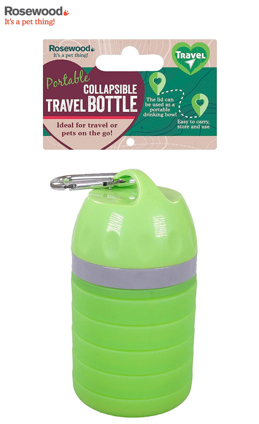 Rosewood Collapsible Travel Bottle