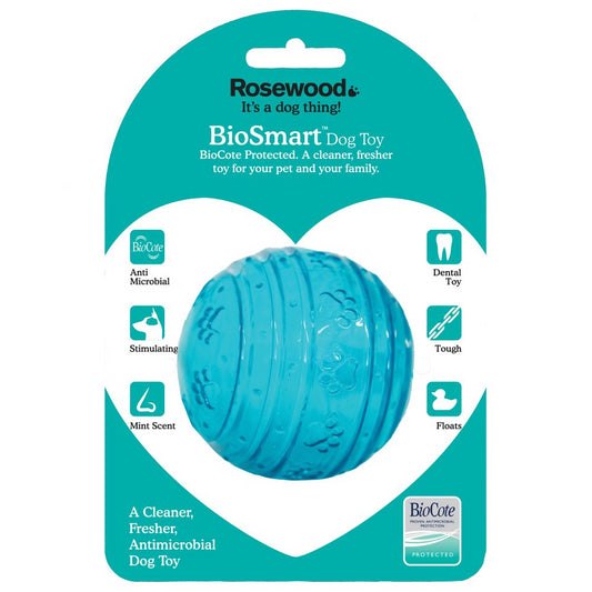 Rosewood Biosafe Puppy Ball Blue