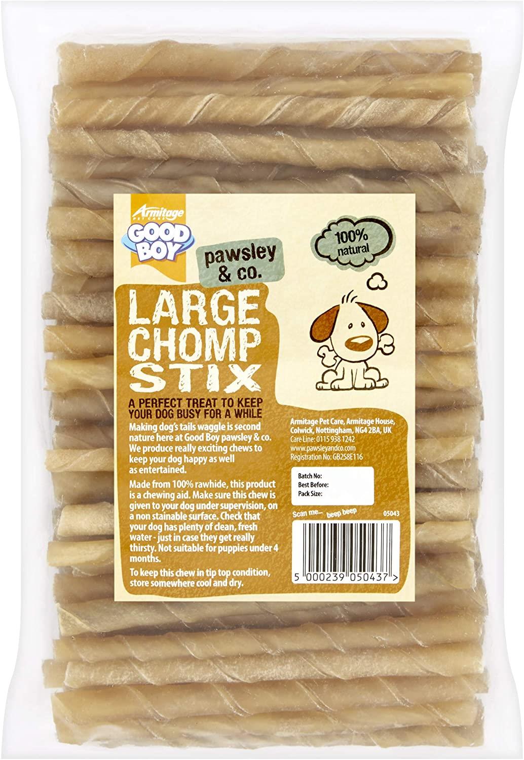 Good Boy Large Chomp Stix 9/10 mm 100pcs