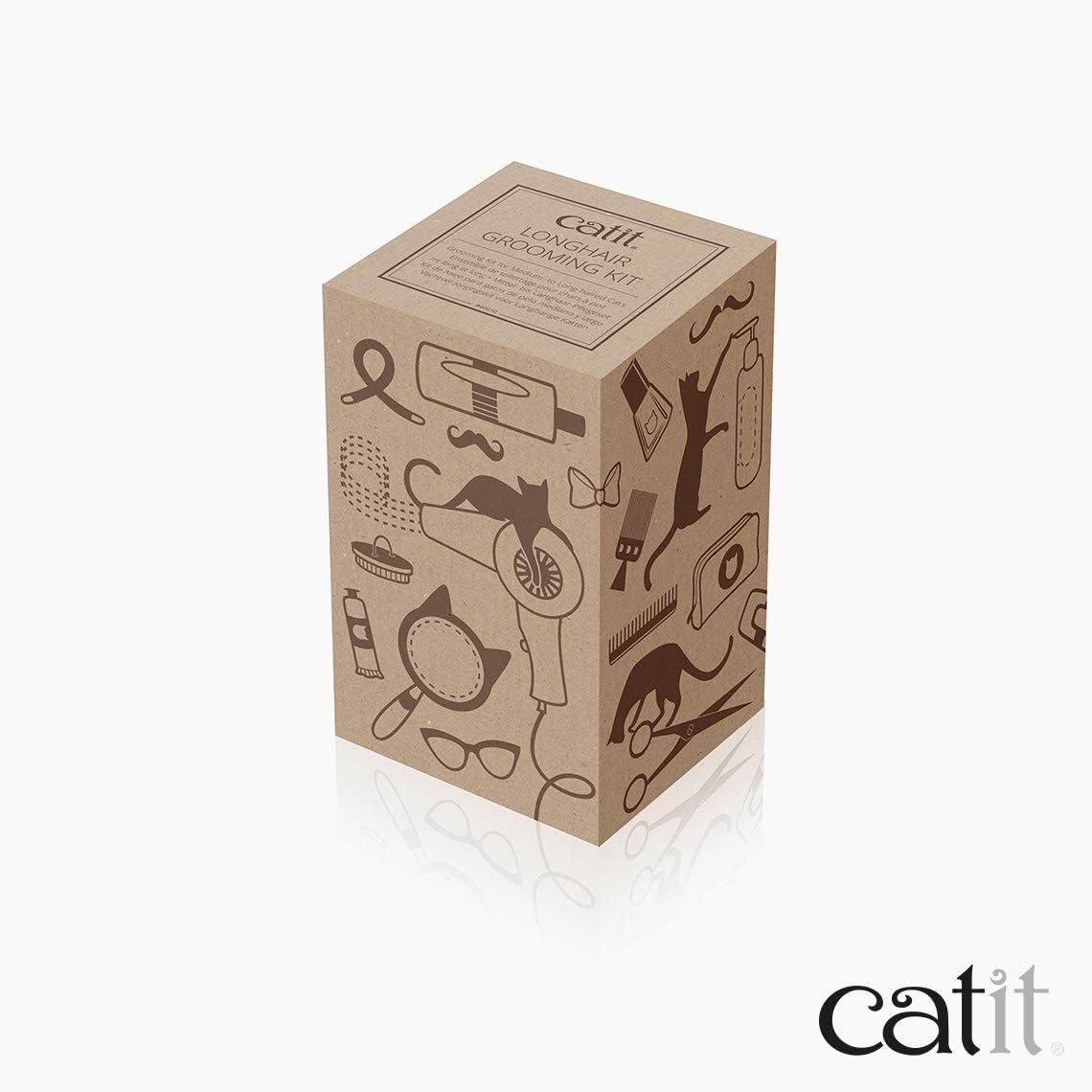 Catit Long Haired Grooming Kit