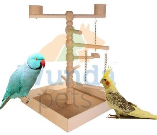 Trixie Spielplatz Parakeet Wooden Play Stand 40 x 53 x 40cm