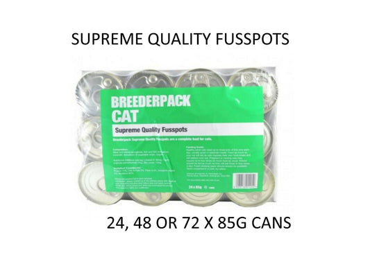 Breederpack Fusspots Cat Tins 24 x 85g