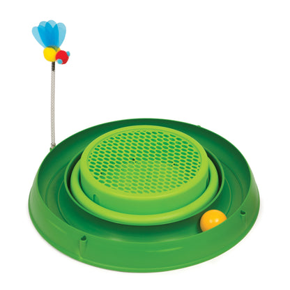 Catit Play Circuit Ball Toy With Grass Planter