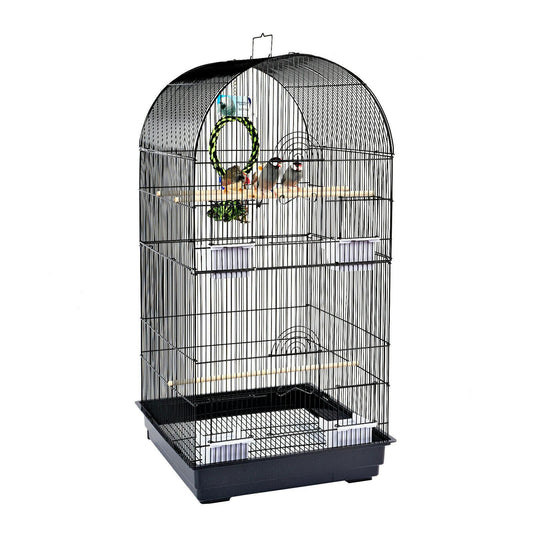 Rainforest Caracus Bird Cage Black