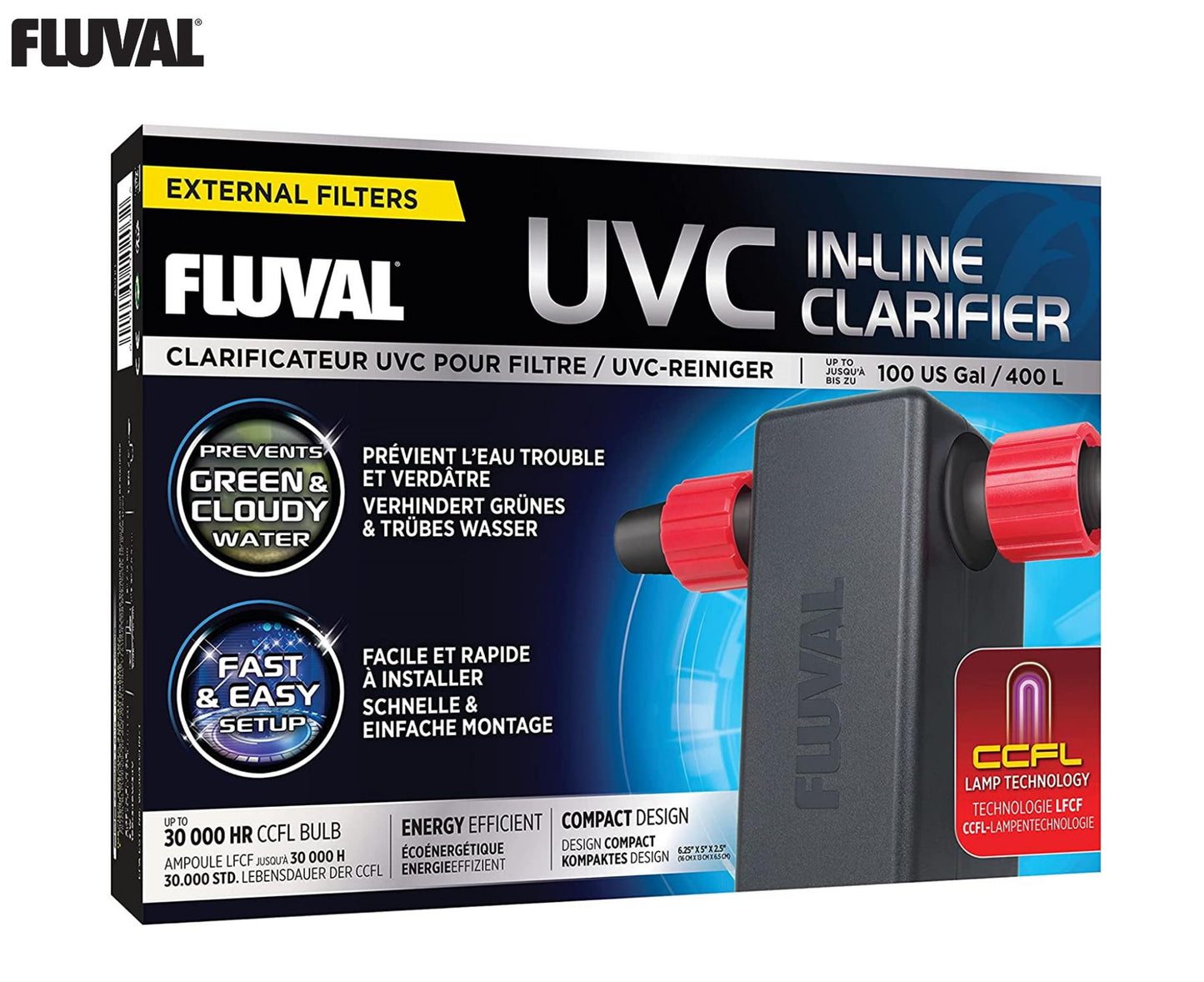 Fluval In-Line UVC Clarifier