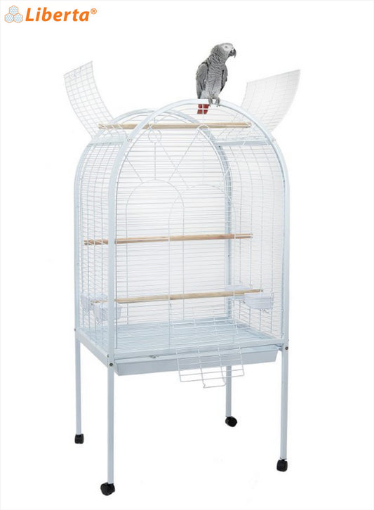 Liberta Apollo Medium Bird Cage White