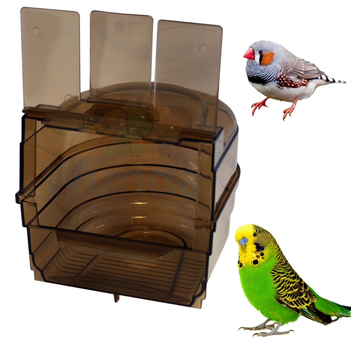 The Bird House Multi Cage Bird Bath