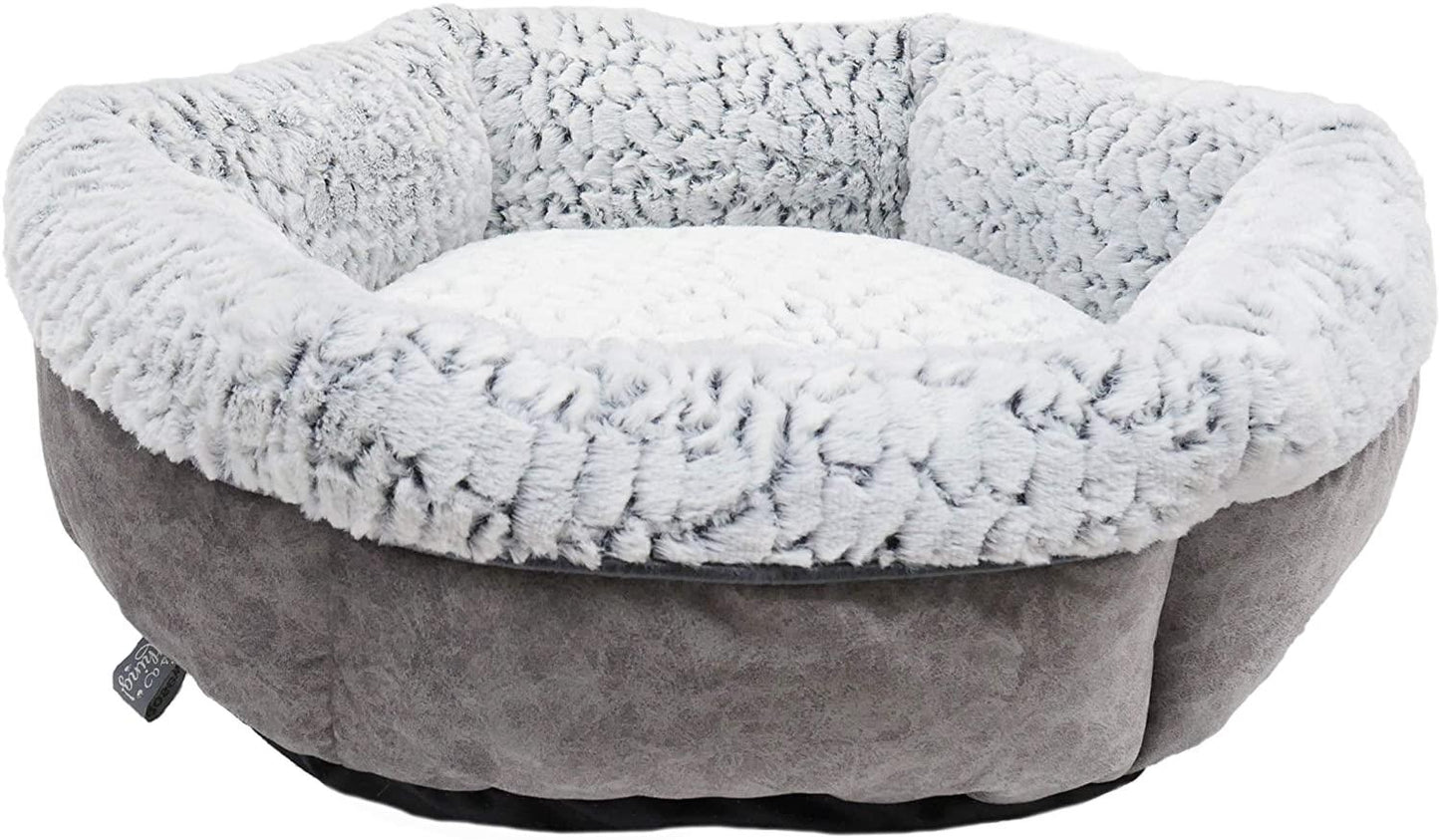 Rosewood Luxury Fleece Lined Plush Bed 64 Cm