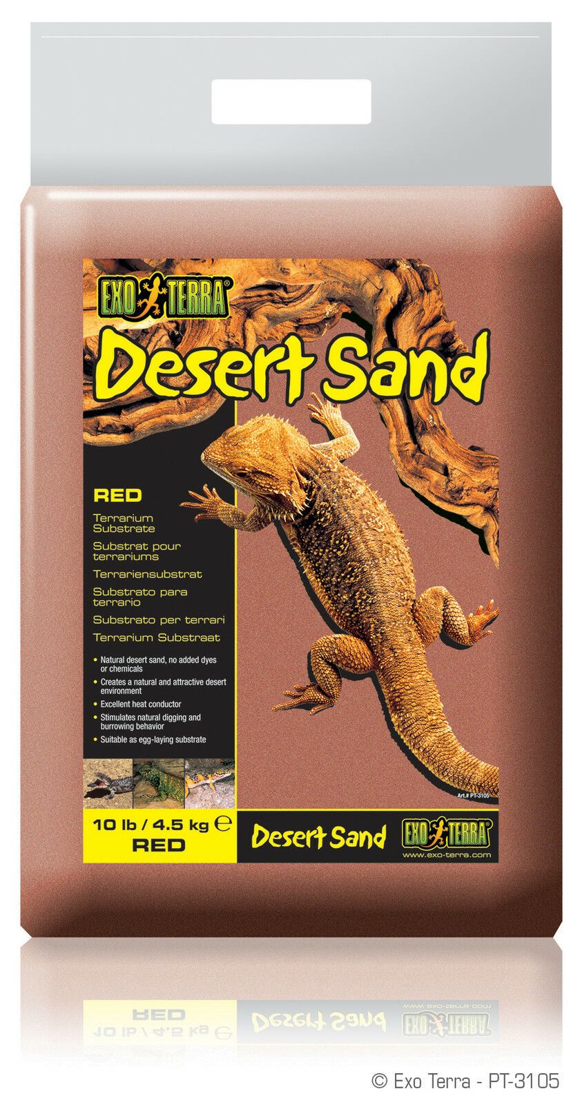 Exo Terra Red Desert Sand 4.5kg