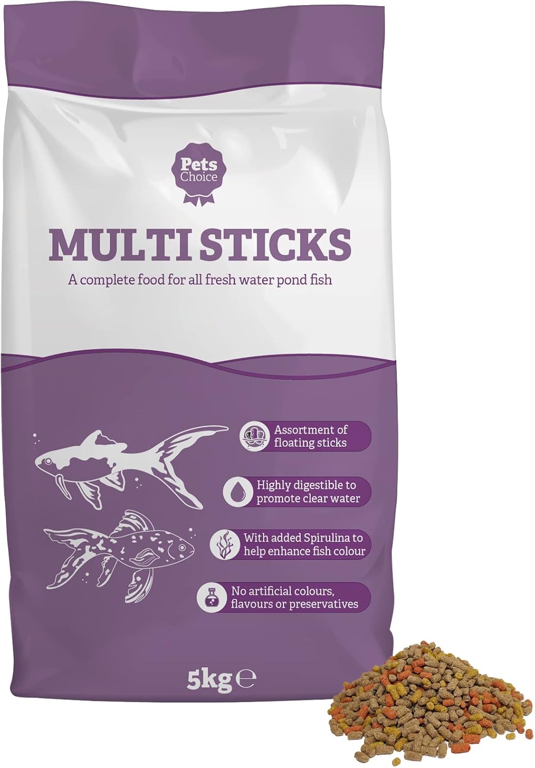 Pets Choice Pond Multi Sticks 5kg