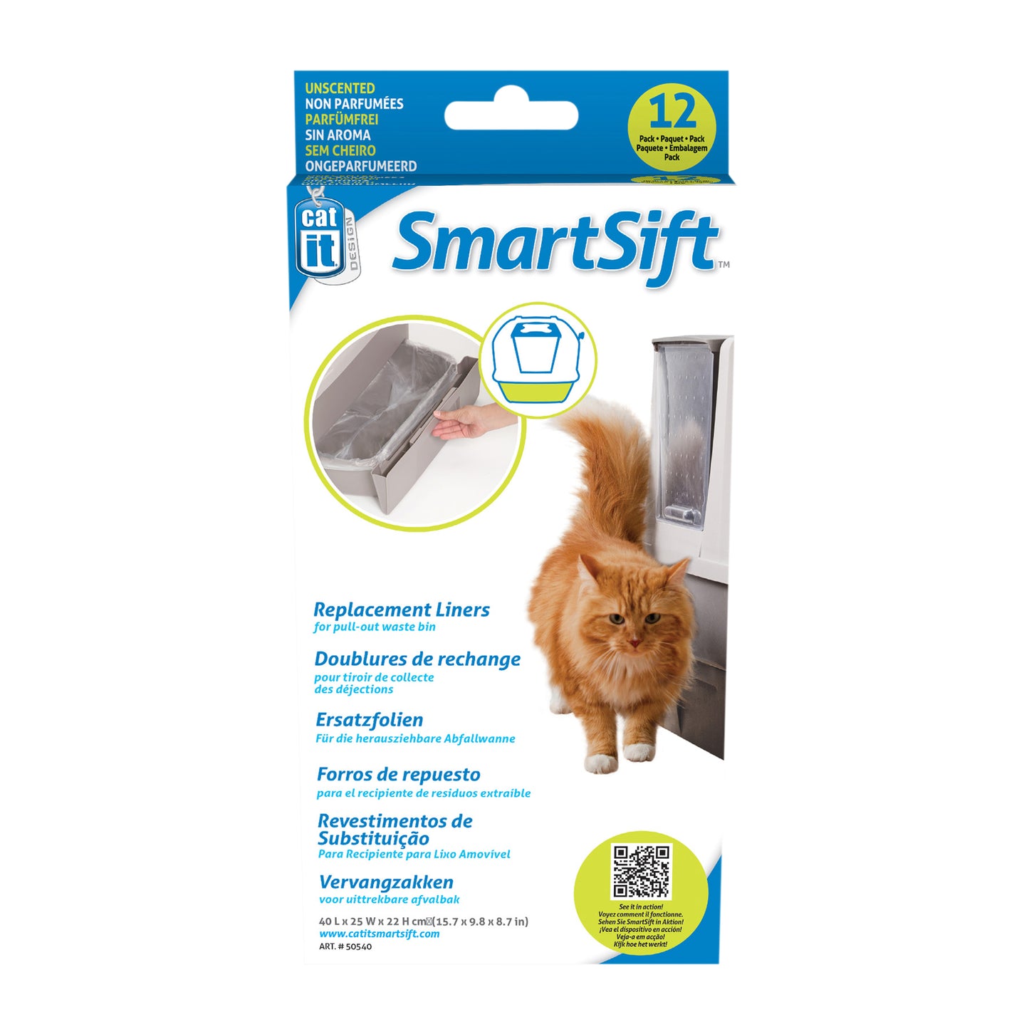 Catit Smartsift Replacement Liners For Pull Out Waste Bin