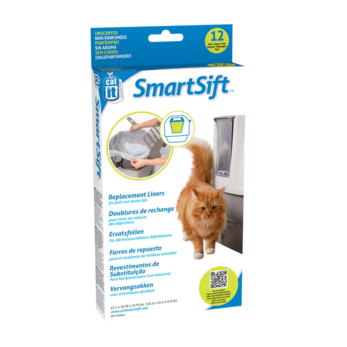 Catit Smartsift Replacement Liners For Cat Pan Base Pan