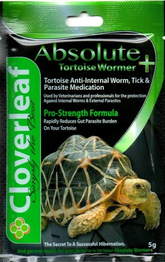 Cloverleaf Absolute Tortoise Wormer+ 5g