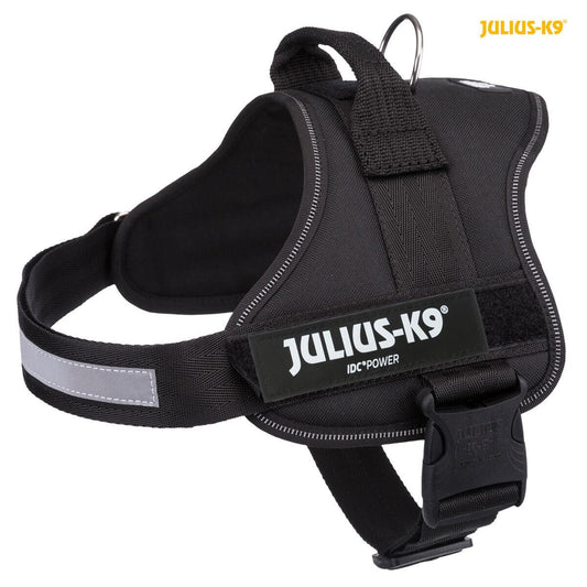 Julius K9 Powerharness Medium Size 0 58-76Cm, Black