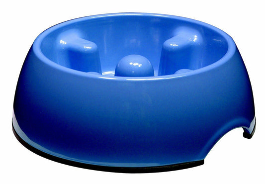 Dogit Anti Gulp Bowl Large Blue 1.2ltr