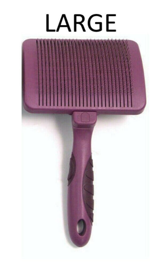 Rosewood Self-Cleaning Slicker Brush Large