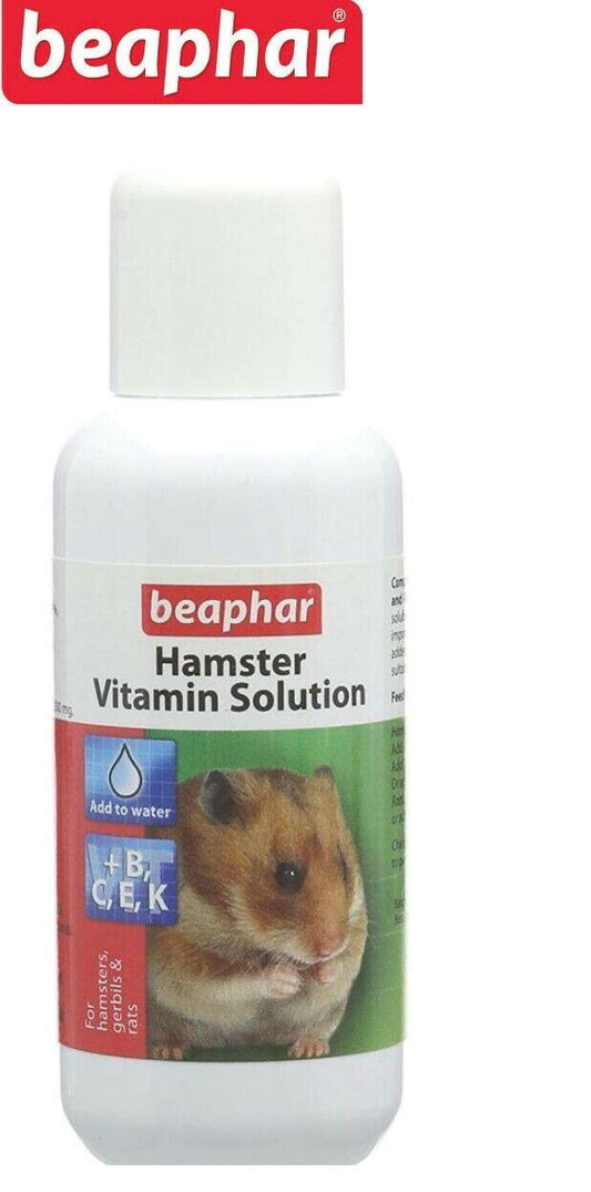 Beaphar Hamster Vitamin Solution 75ml