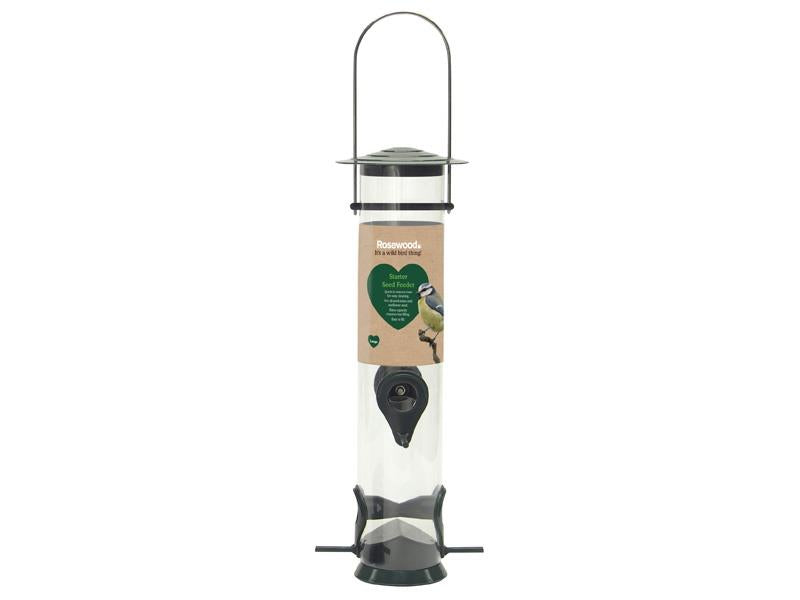 Rosewood Starter Wild Bird Seed Feeder Large